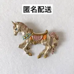 ユニコーン ブローチ アンティーク風