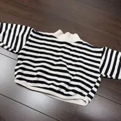 トレーナー　ボーダー　80 韓国子供服