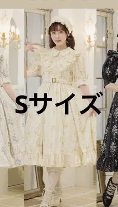 クラロリ くる実 しまむら コラボ 花柄クラシカルワンピース LLサイズ