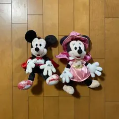 【ディズニー2点セット】ミッキーマウスとミニーマウス