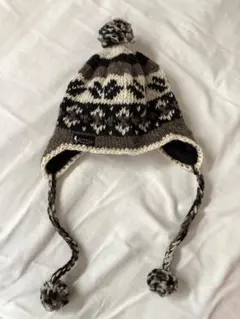 【フェアトレード】ウールニット帽（ネパール製）