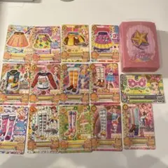 アイカツカードセット 16枚とケース