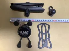 ラムマウント　バイク用スマートフォンスタンド　3点セット　RAM MOUNTS