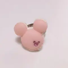 ディズニーリゾート ミッキー マカロンリング ピンク