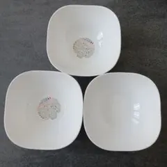 新品 山崎製パン（株）　ボウル　強化ガラス製　2個　ホワイト　白　14cm 2025 ヤマザキ春のパン祭り 白いデリシャスボウル 5枚セット 強化