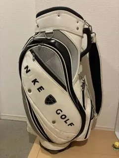 ♪ナイキゴルフ キャディーバック【ブラック/シルバー】 美品・送料無料！