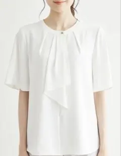 ロペピクニック☆バイカラー配色ボウタイブラウス