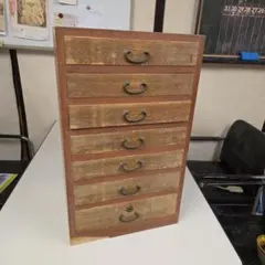 桐製　引き出し　7段　　古家具　レトロ