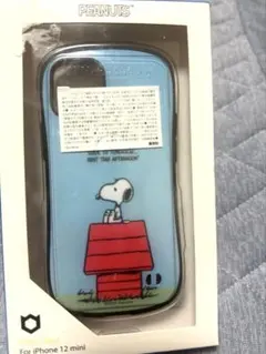 iFace ピーナッツ　iPhone 12 miniケース　スヌーピー