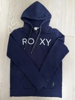 ROXY ジップアップパーカー ネイビー Mサイズのサムネイル