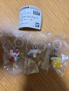 サンリオ エモきゅん2 めじるしアクセサリー キティ ポムポムプリン しろうさ