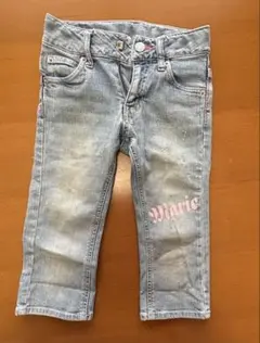 Maric ストーン装飾付き　ジーンズ長ズボン 110cm