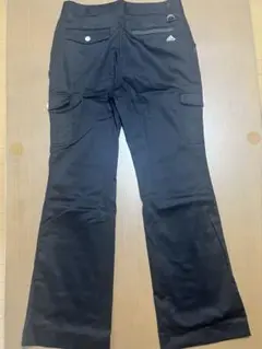 adidas ブラック カーゴパンツ　L