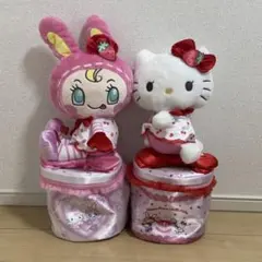 メゾピアノ ハローキティ BIGぬいぐるみ バニティバッグ 4点セット