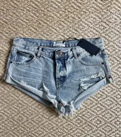 新品♪ 日本未入荷！ワンティースプーン Bandits デニムショートパンツ