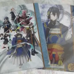 刀剣乱舞　廻　クリアファイル　三日月宗近　山姥切国広　など　セット