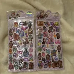 ボンボンドロップ　シール　ラブブ　セット