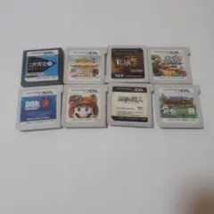 ニンテンドー3DS ゲームソフト 8本セット