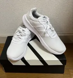 【adidas】　ライトレーサー　スニーカー ウィメンズ25cm