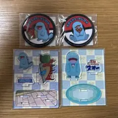 ポケモンローカル　高知県 ヌオー アクリルスタンド 2種➕缶バッチ2種