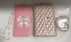 スマホケース iPhone13 ピンク