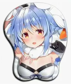【新品未開封】ホロライブ 兎田ぺこら おっぱいマウスパッド 22×26cm