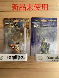 モンスターハンター　ライズ　amiibo 2体セット