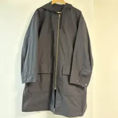 Uniqlo U フーデッドコート black 黒 L 21年 437145