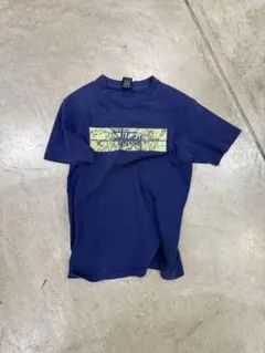 90s old Stussy 42nd tシャツ M ネイビー