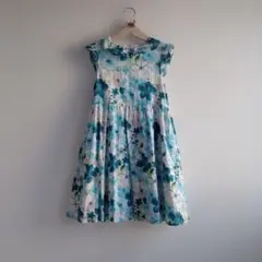 べべ爽やかフローラルワンピース