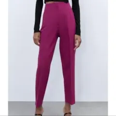 ZARA ハイウエストパンツ Sサイズ