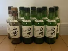 サントリー 白州 山崎 ミニボトル 空瓶 4本セット - メルカリ