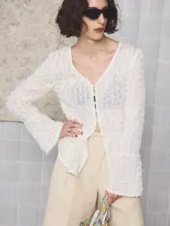 JOSE MOON RAFFLE LACE TOPS/ラッフルレーストップス - メルカリ