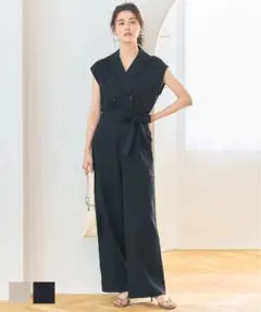 coca リネンライクオールインワンパンツ ③