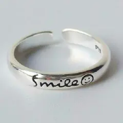 silver925スマイルリング /シルバー925リング　ring