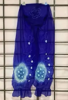（い）難ありお安く‼️【ブルー系絞り模様】#男の子 #ゆかた帯 #兵児帯