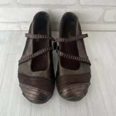 【希少】SKECHERS スケッチャーズ メリージェーン メタリック 23.5