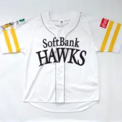 福岡ソフトバンクホークス　白のキセキ　2024　ユニフォーム　マジェスティック製