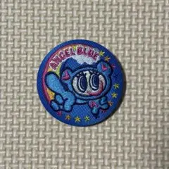 ナルミヤキャラクターズ 刺繍缶バッジ　エンジェルブルー