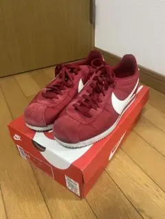NIKE クラシック　コルテッツ　ナイロン　レッド スニーカー