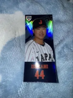 侍ジャパン キラキラステッカー 石上大輝