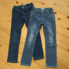 GLOBAL WORK デニムパンツ 130cm 2点セット