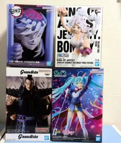 フィギュアまとめ売り 鬼滅の刃 童磨 ガンダム×初音ミク ワンピースボニー　王騎