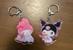 宇佐美マイメロコラボ アクリルキーホルダー 2個セット