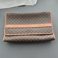 CELINE セリーヌ ショルダーバッグ フラップ式 ガンチーニ金具