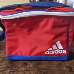 adidas クーラーバッグ 赤/青　保冷