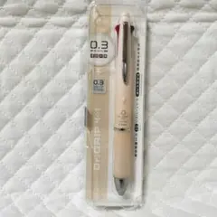 Dr. GRIP 4+1 ボールペン 0.3mm★ ペールオレンジ（6）