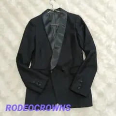 ❦Rodeo Crowns❦ テーラードジャケットタキシードショールカラー祝事