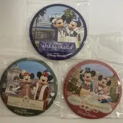 東京ディズニーリゾート ホテル 缶バッジ 3種セット