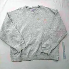 ？チャンピオン クルーネックスウェット グレー系